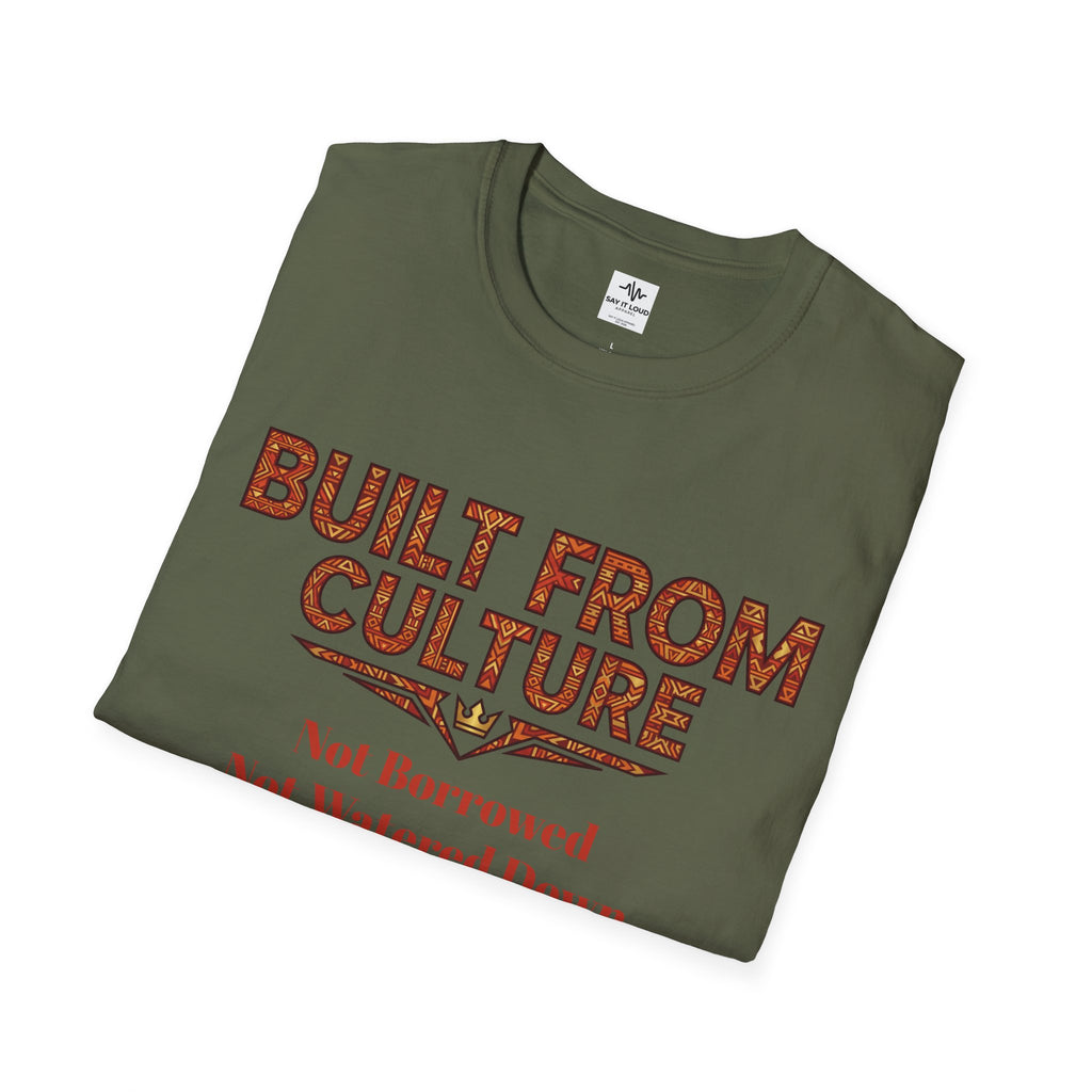 Built From Culture Tee – Identity Statement Shirt