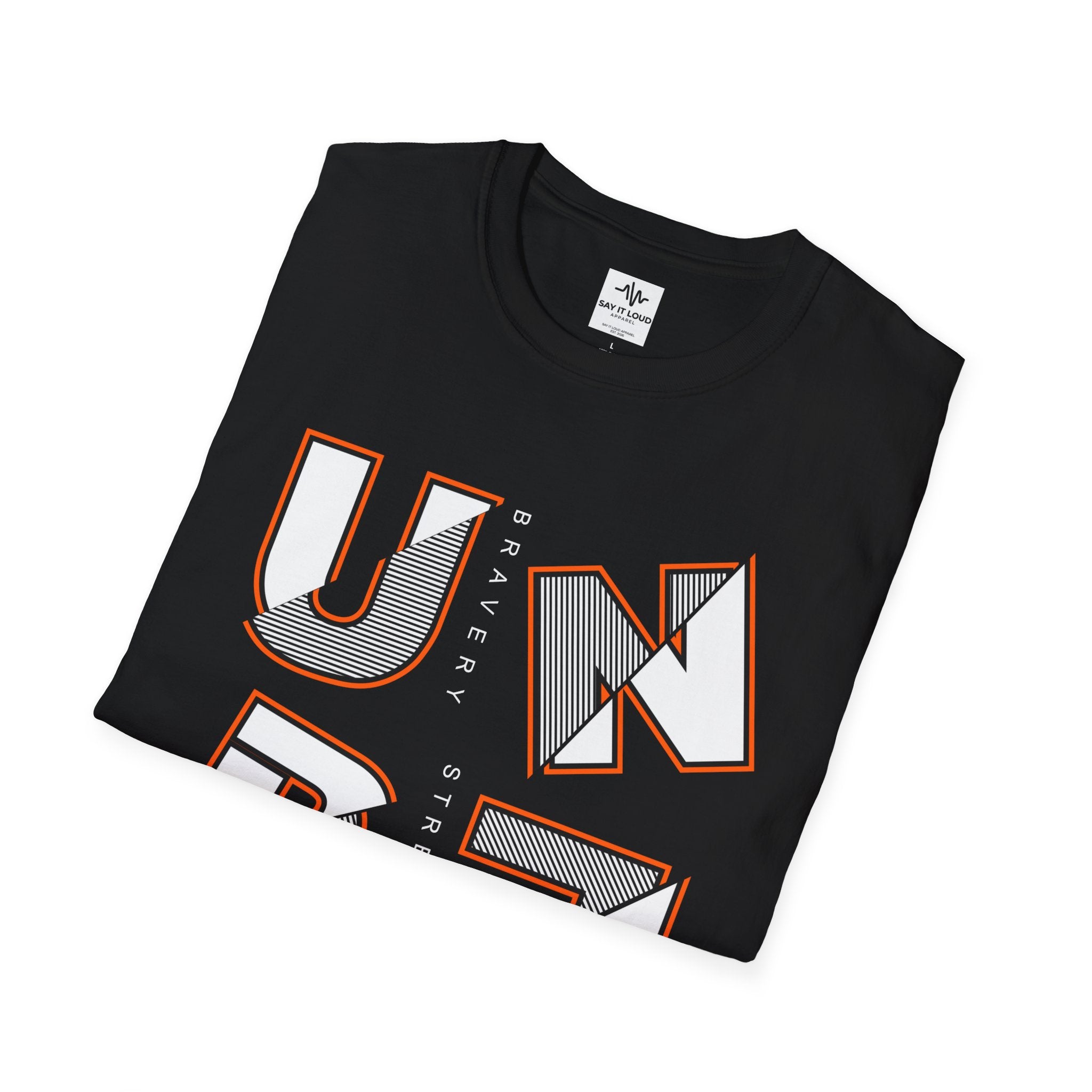 UNBEATABLE T-Shirt — Bold Block Letter Graphic Tee ("UNBEATABLE")