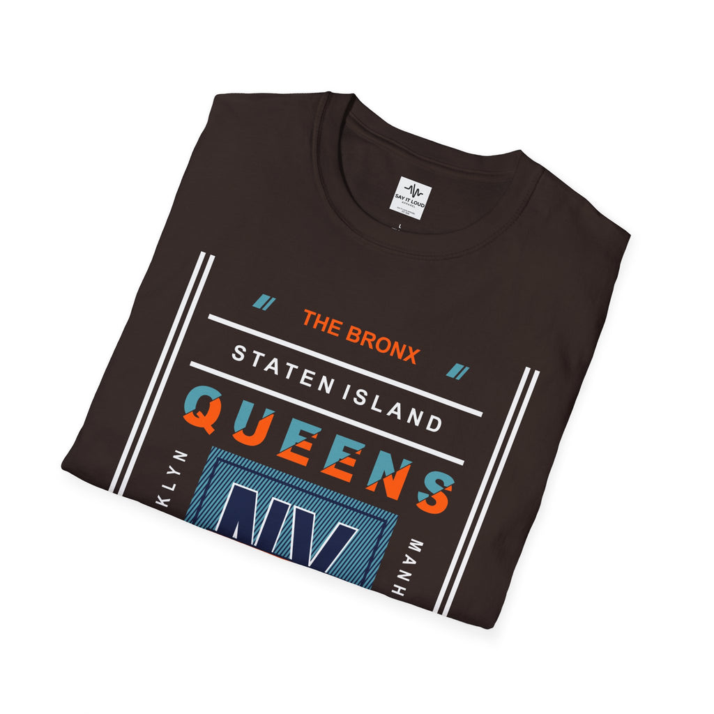 Queens NY C.I.T.Y. T-Shirt — Retro Bronx/New York City Graphic Tee