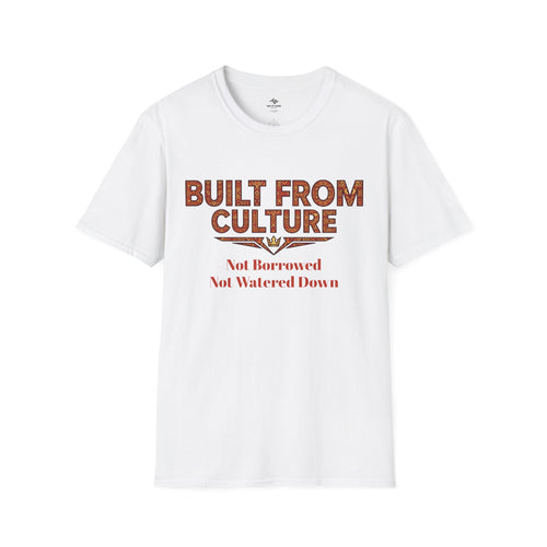 Built From Culture Tee – Identity Statement Shirt