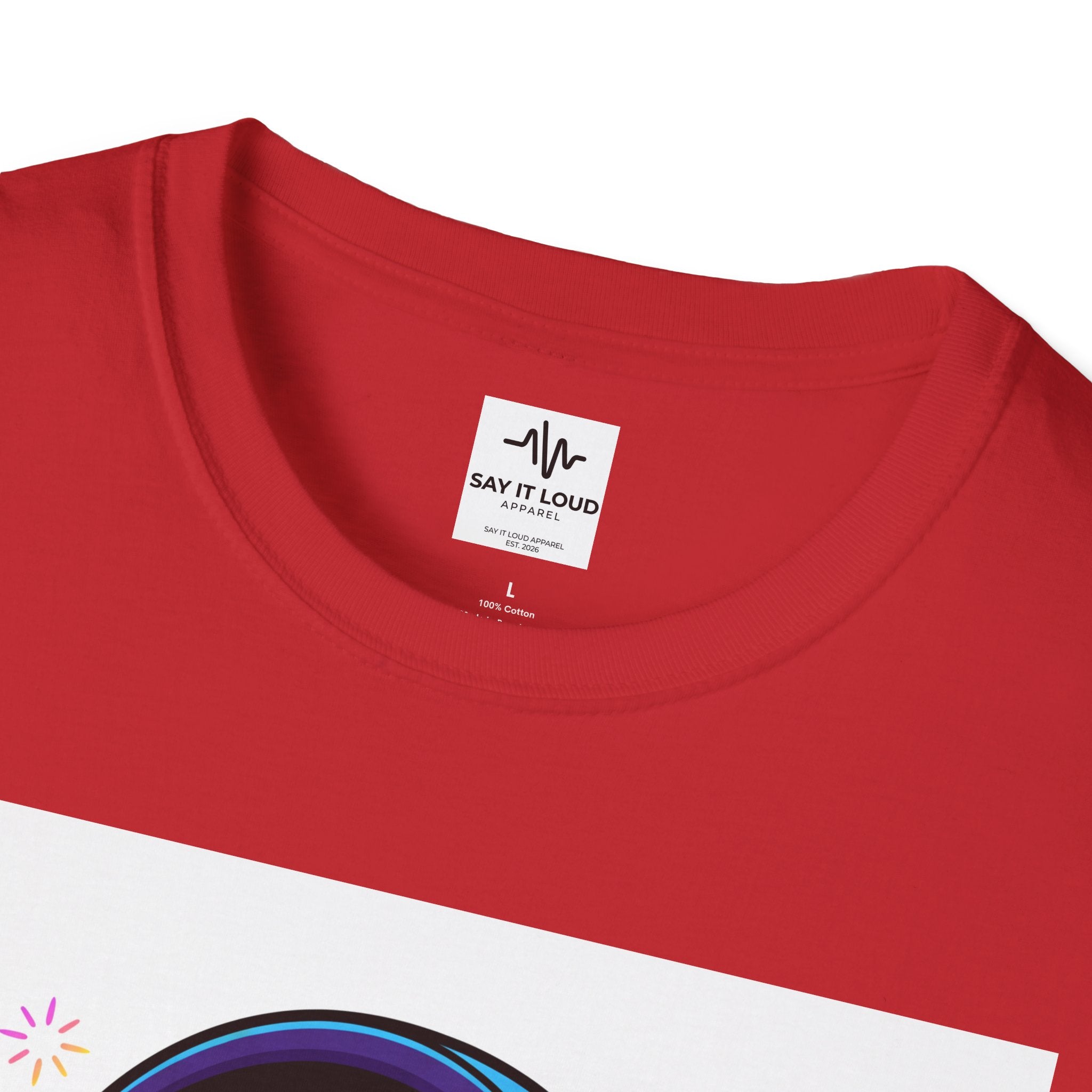 Music On World Off T-Shirt — "Tune in. Zone out." Headphones Graphic Tee