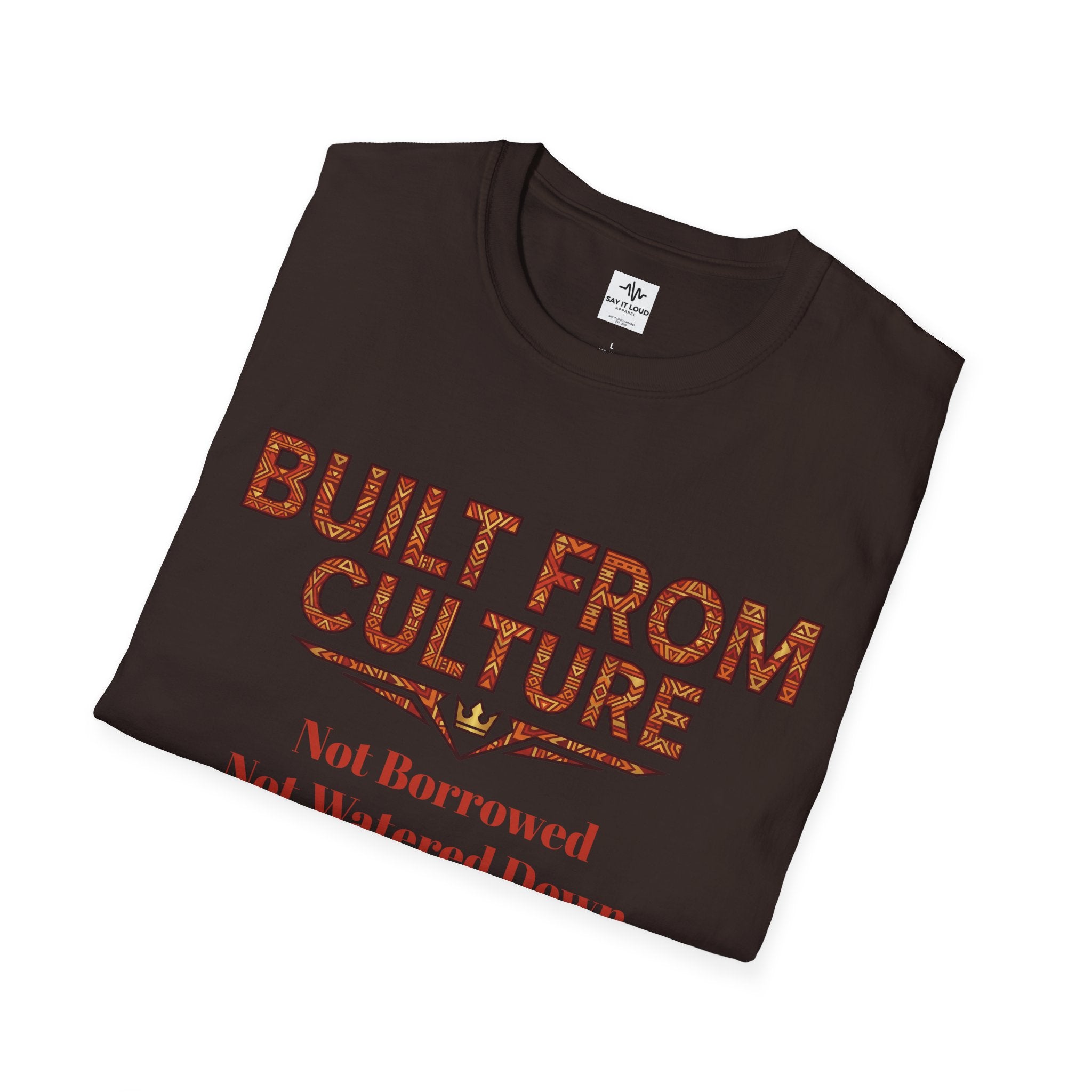 Built From Culture Tee – Identity Statement Shirt