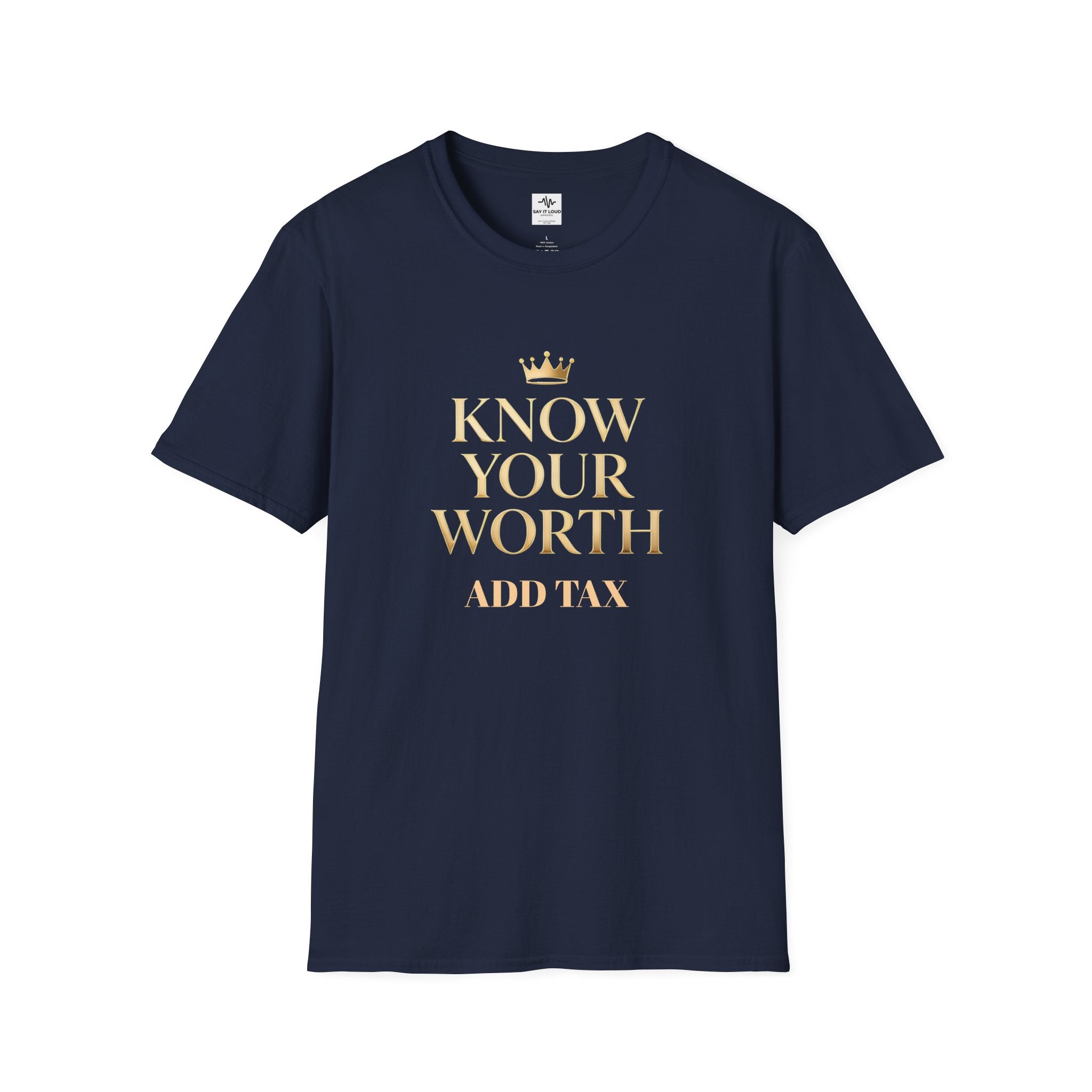 Know Your Worth Tee – Confidence Statement Shirt