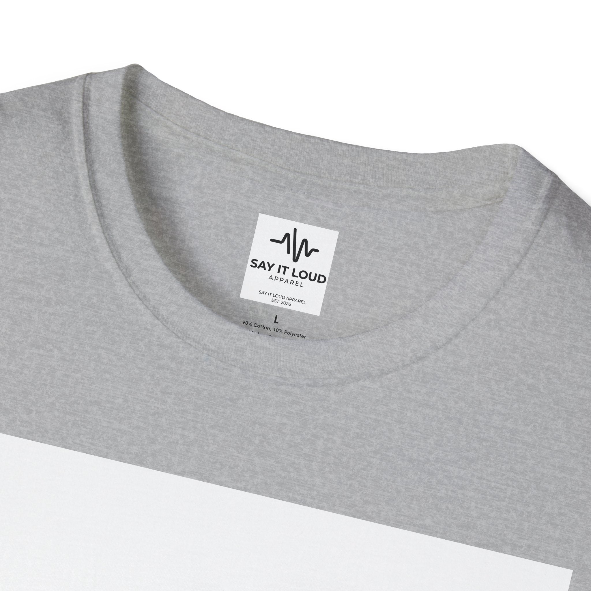 Use Your Inside Voice T-Shirt — Confidence Quote Tee